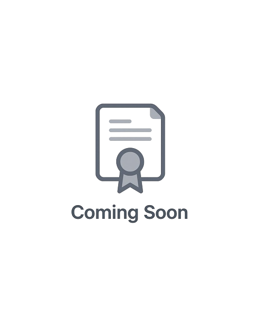 ISO 9001 Certificate